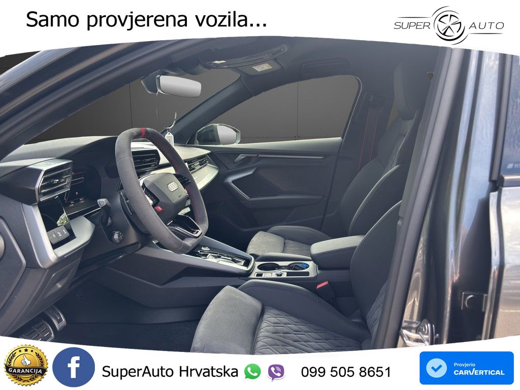 Audi RS3 Sportback 2.5 TFSI (400 KS) quattro S tronic LED+GR SJED+ACC