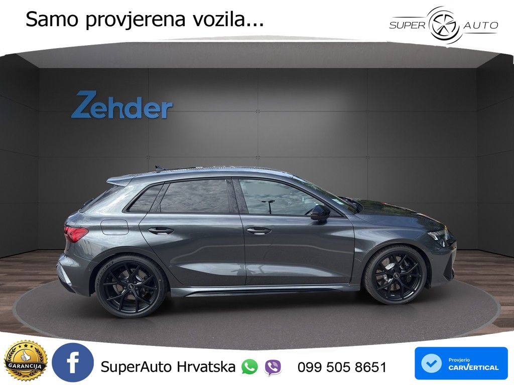 Audi RS3 Sportback 2.5 TFSI (400 KS) quattro S tronic LED+GR SJED+ACC