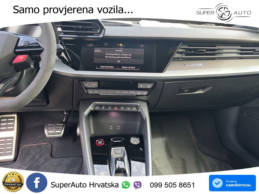 Audi RS3 Sportback 2.5 TFSI (400 KS) quattro S tronic LED+GR SJED+ACC
