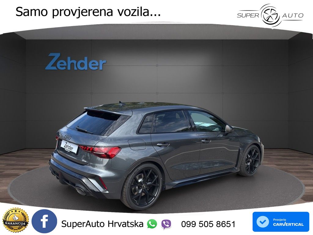 Audi RS3 Sportback 2.5 TFSI (400 KS) quattro S tronic LED+GR SJED+ACC