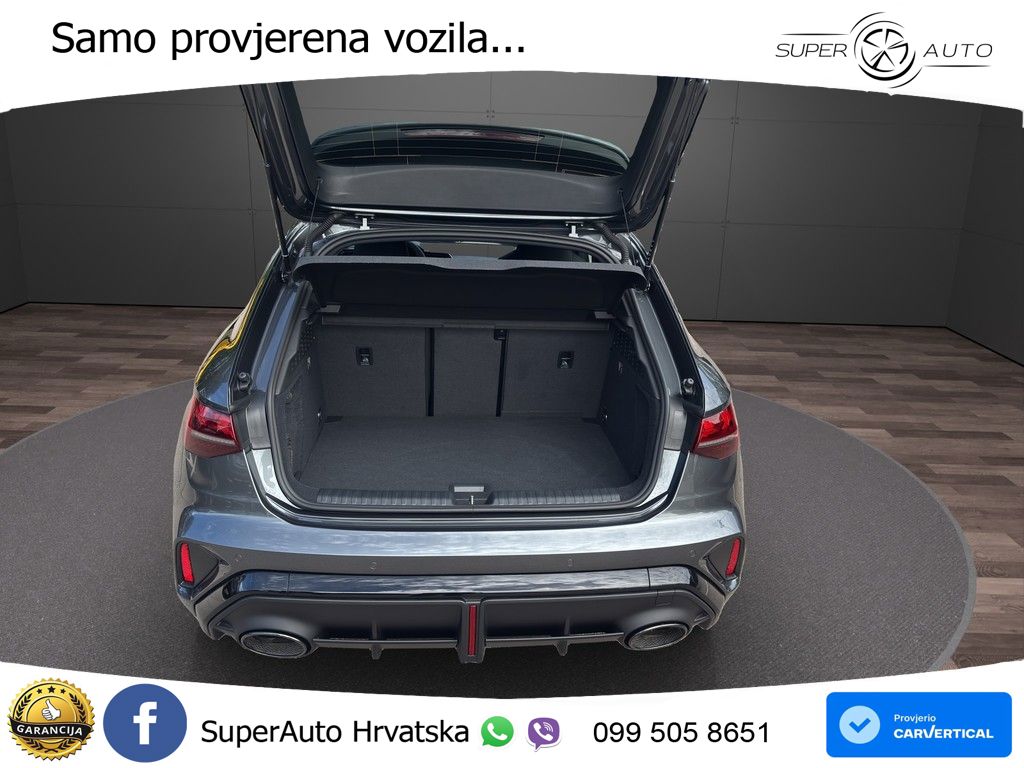Audi RS3 Sportback 2.5 TFSI (400 KS) quattro S tronic LED+GR SJED+ACC