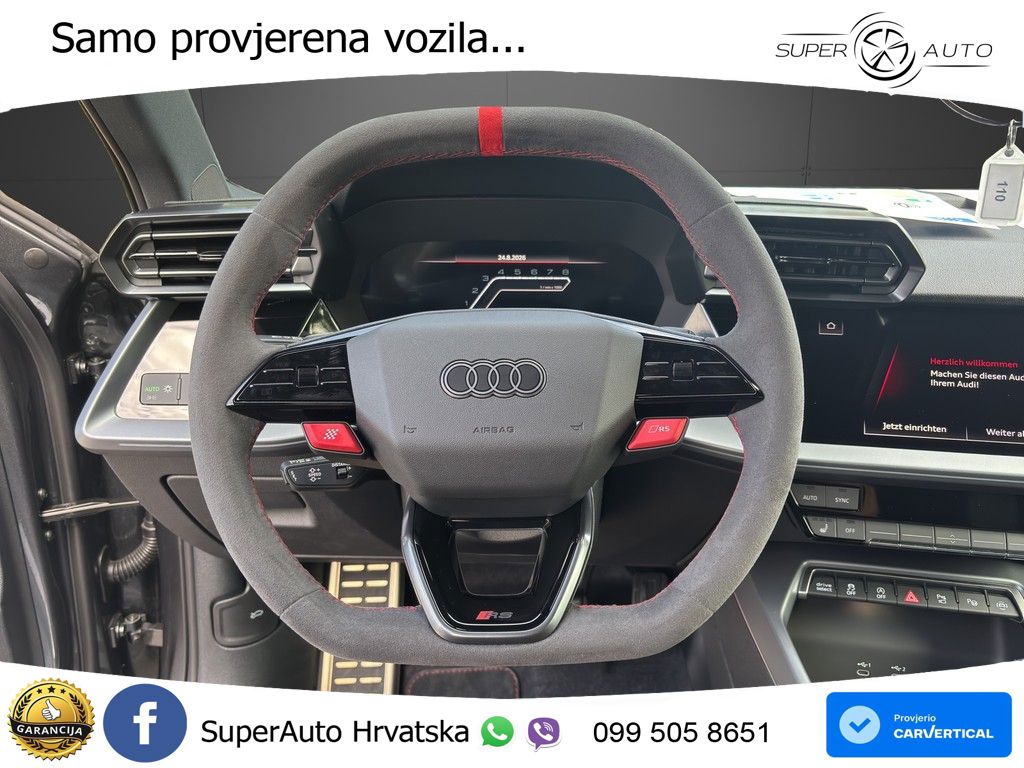 Audi RS3 Sportback 2.5 TFSI (400 KS) quattro S tronic LED+GR SJED+ACC