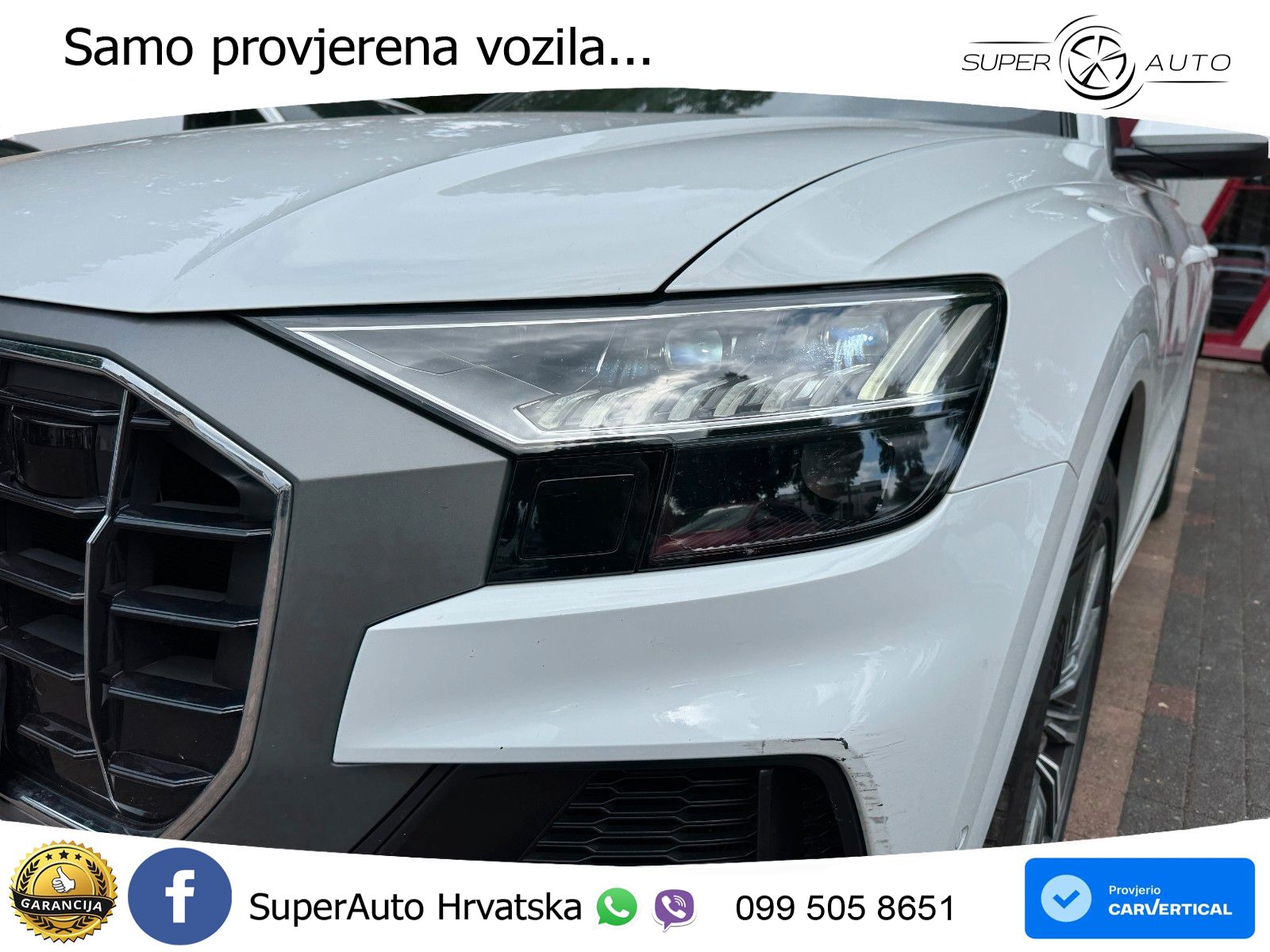 Audi Q8 50 TDI V6 (286 KS) quattro Tiptronic S line LED+GR SJED+ACC