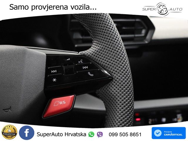 Audi RS3 Sedan 2.5 TFSI (400 KS) quattro S tronic LED+GR SJED+ACC
