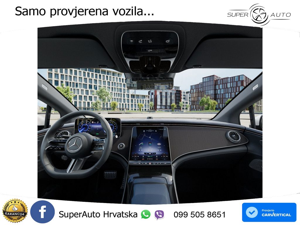 Mercedes EQE 350+ 105 kWh (320 KS) AMG ZRAČNI+ACC+GR SJED+KAM+PANO