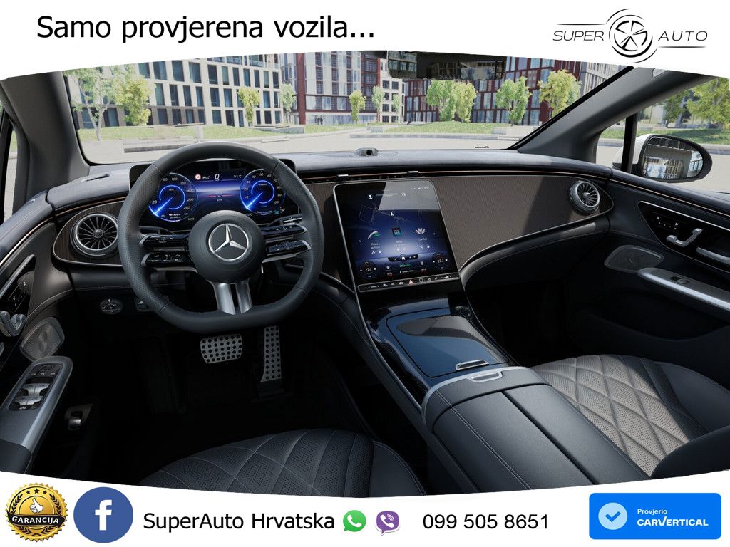 Mercedes EQE 350+ 105 kWh (320 KS) AMG ZRAČNI+ACC+GR SJED+KAM+PANO