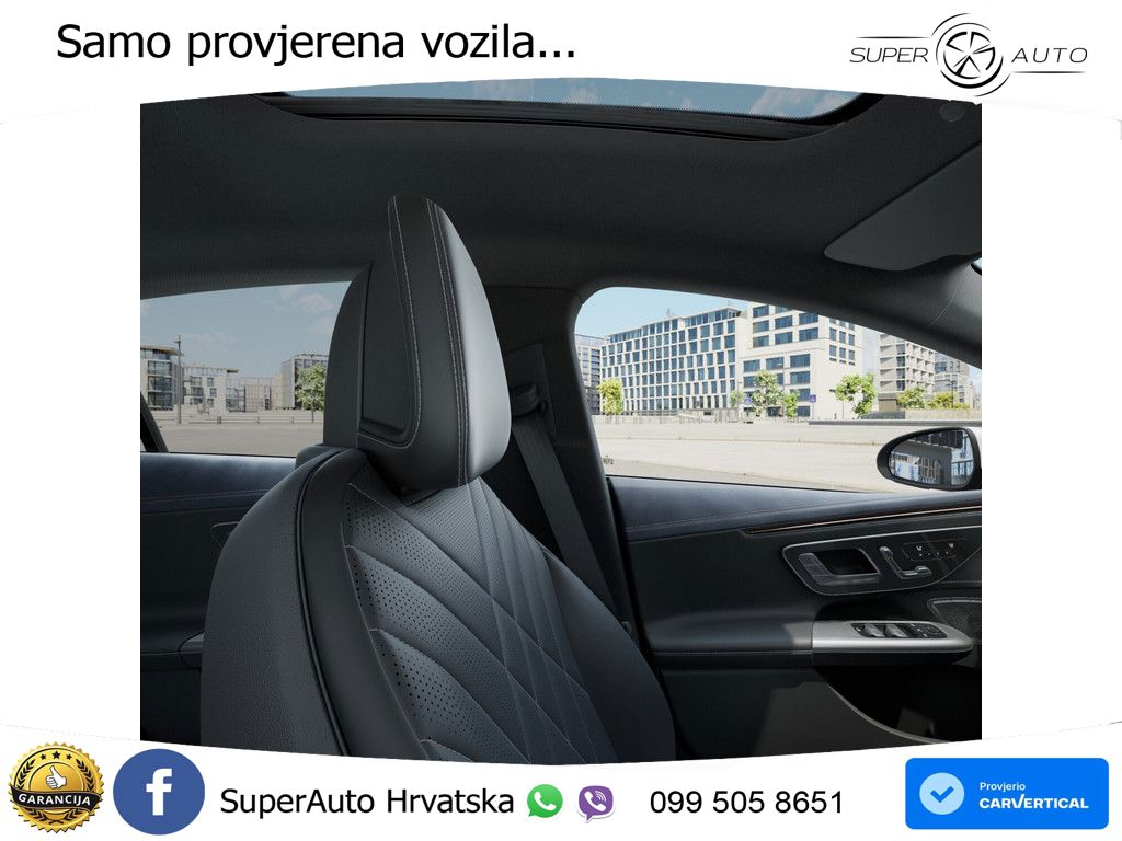 Mercedes EQE 350+ 105 kWh (320 KS) AMG ZRAČNI+ACC+GR SJED+KAM+PANO