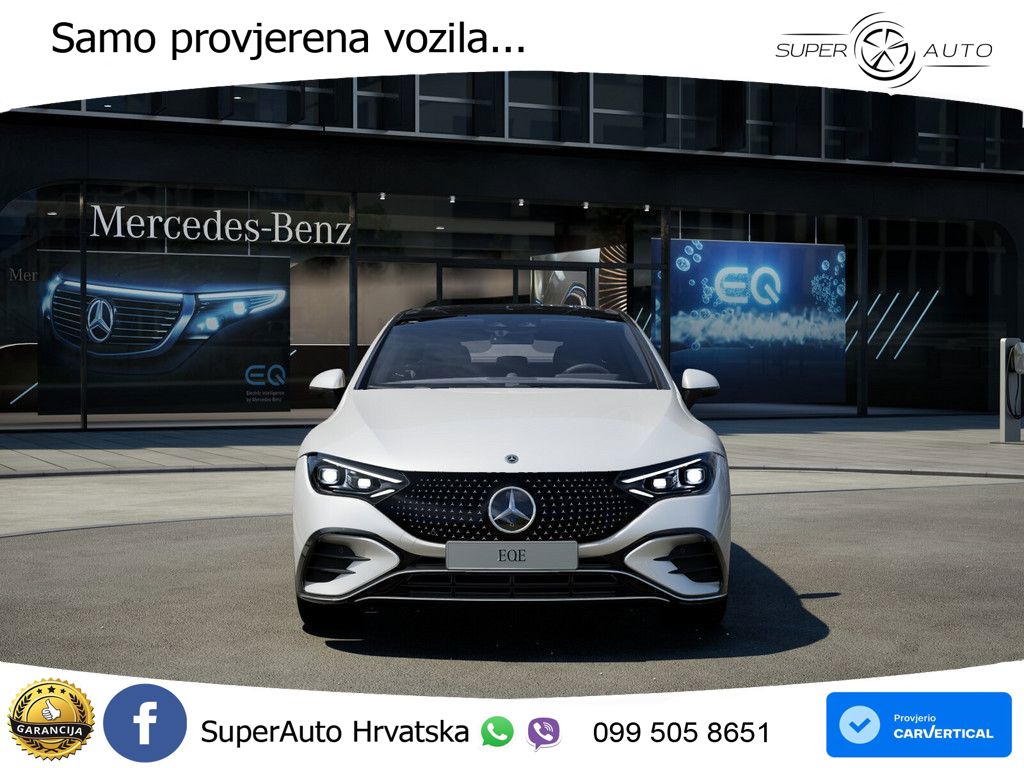 Mercedes EQE 350+ 105 kWh (320 KS) AMG ZRAČNI+ACC+GR SJED+KAM+PANO