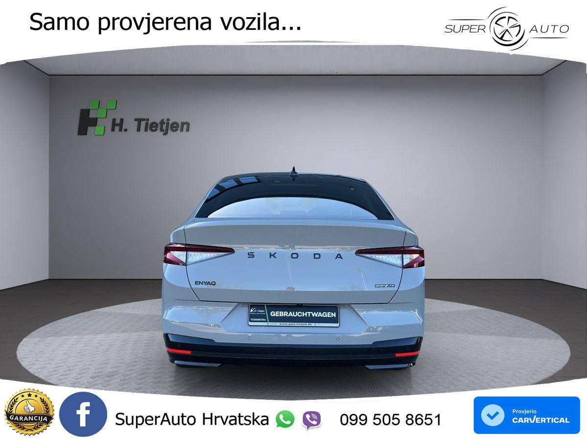 Škoda Enyaq Coupe iV 85 82 kWh (286 KS) SportLine LED+GR SJED+ACC
