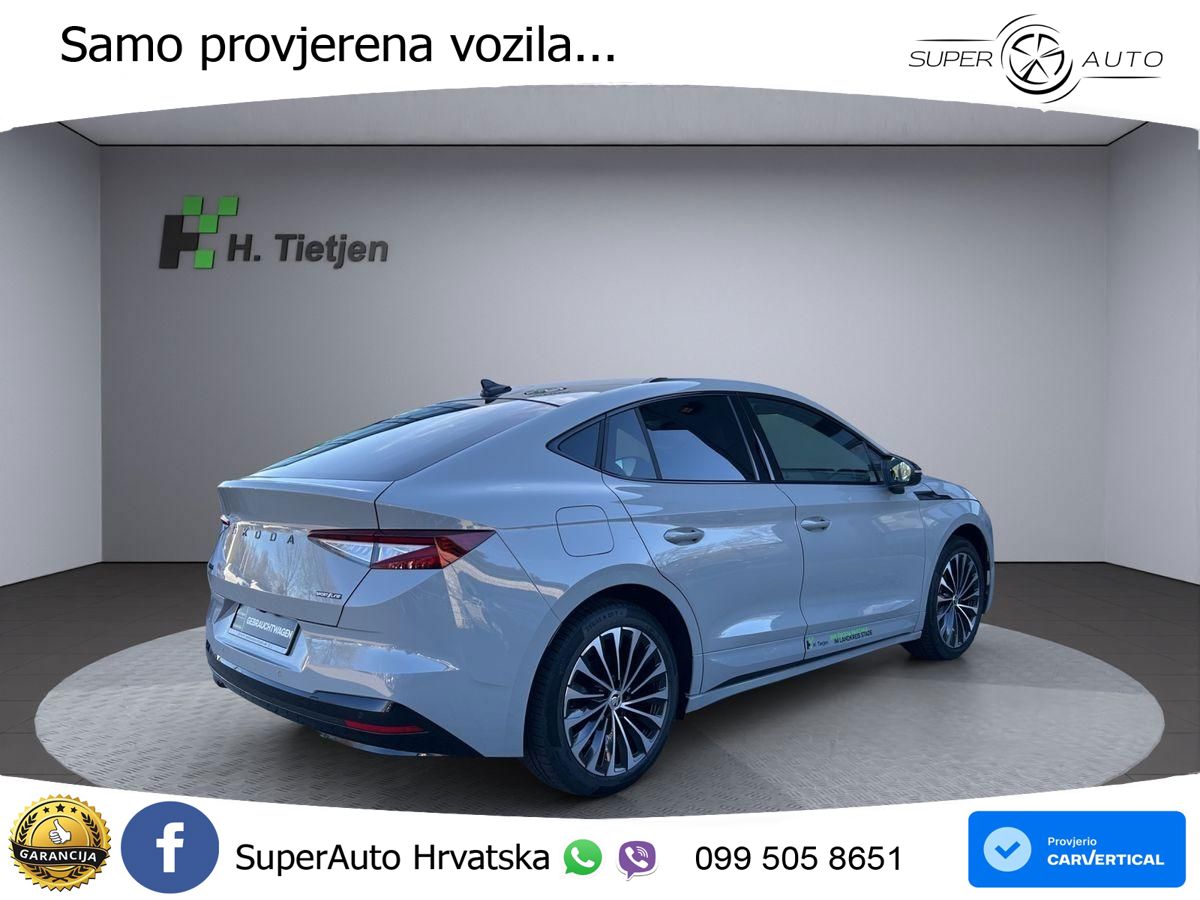 Škoda Enyaq Coupe iV 85 82 kWh (286 KS) SportLine LED+GR SJED+ACC