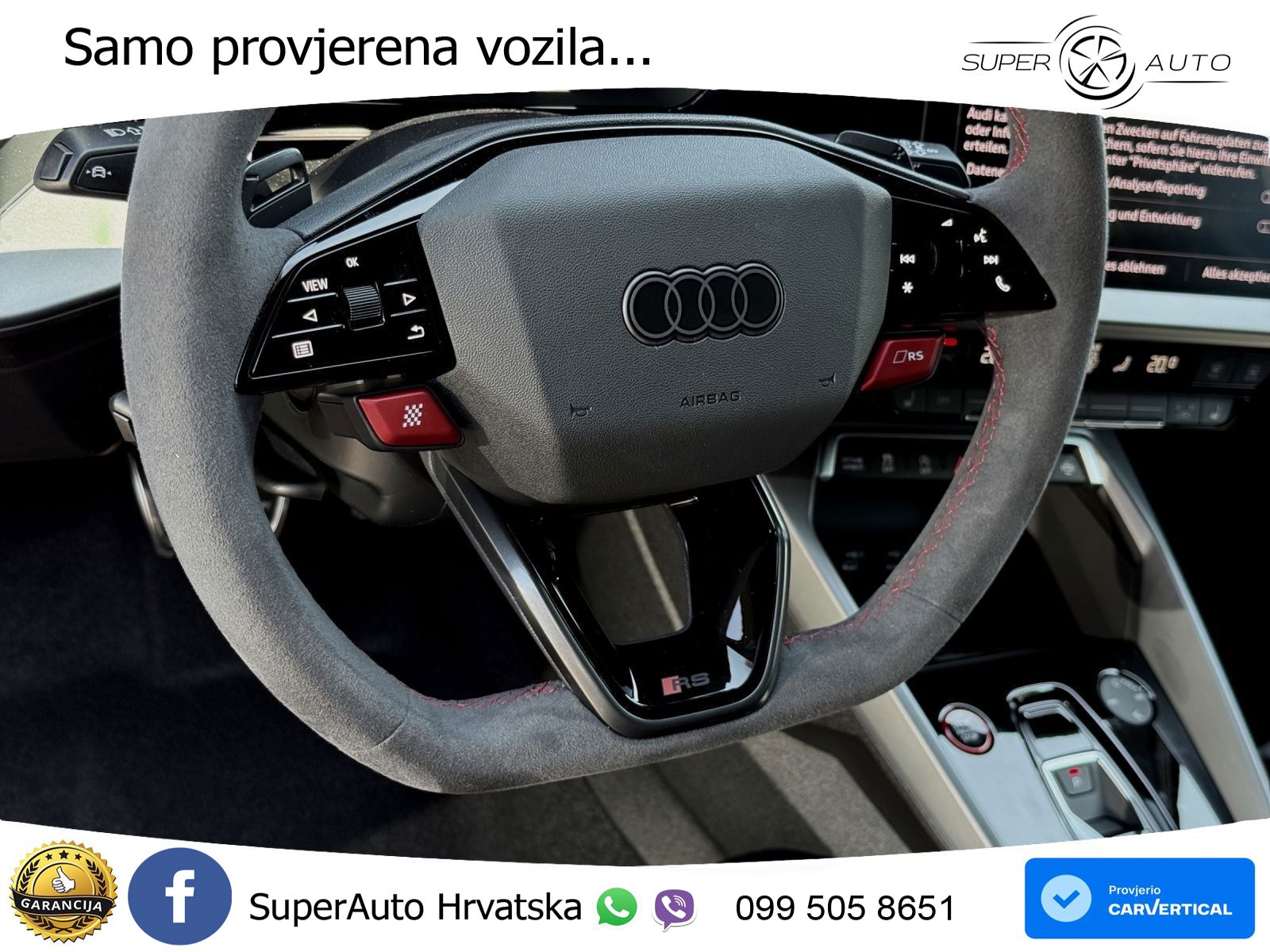 Audi RS3 Sportback 2.5 TFSI (400 KS) quattro S tronic LED+GR SJED+ACC