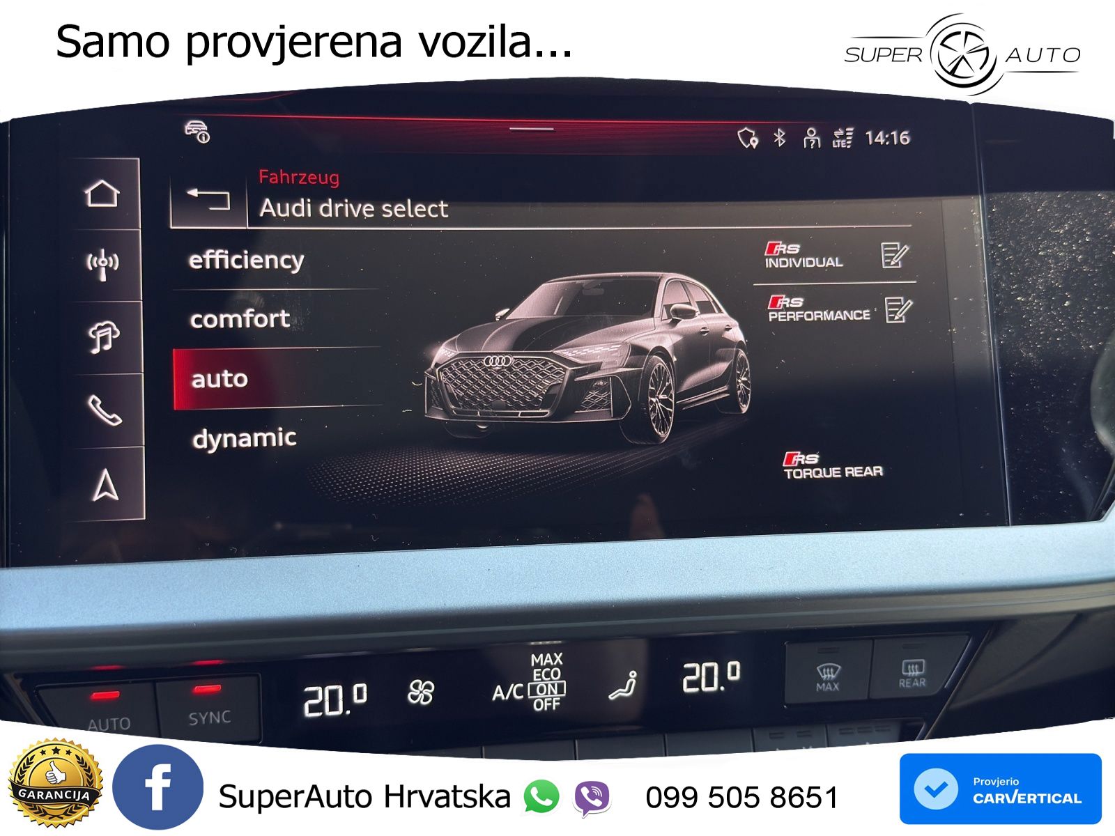 Audi RS3 Sportback 2.5 TFSI (400 KS) quattro S tronic LED+GR SJED+ACC