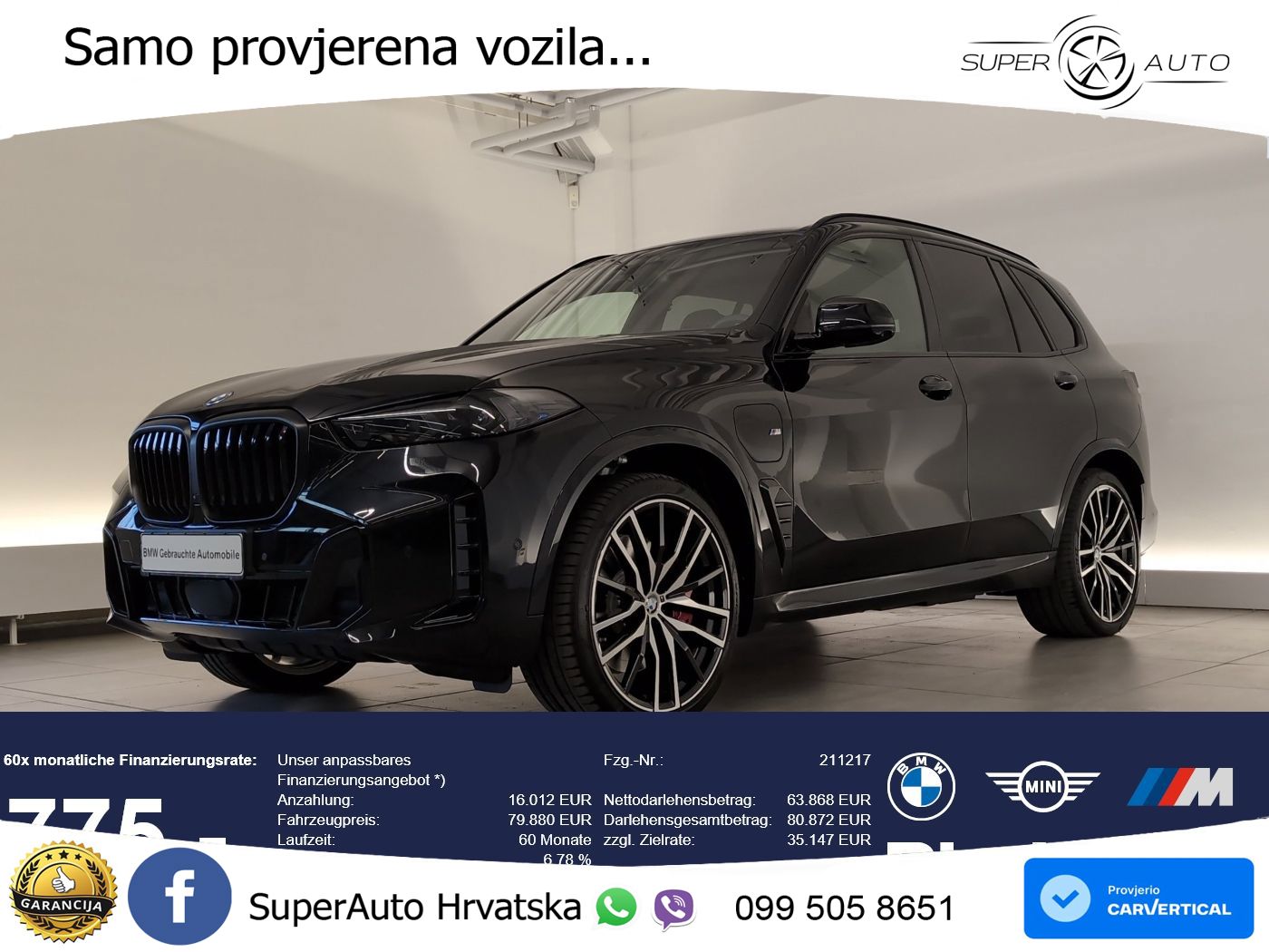 BMW X5 50e (490 KS) xDrive Steptronic