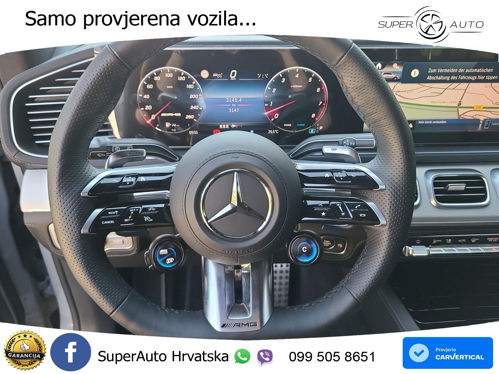 Mercedes AMG GLE 53 (435 KS) EQ Boost 4MATIC+ AMG SPEEDSHIFT TCT 9G LED+GR SJED+ACC