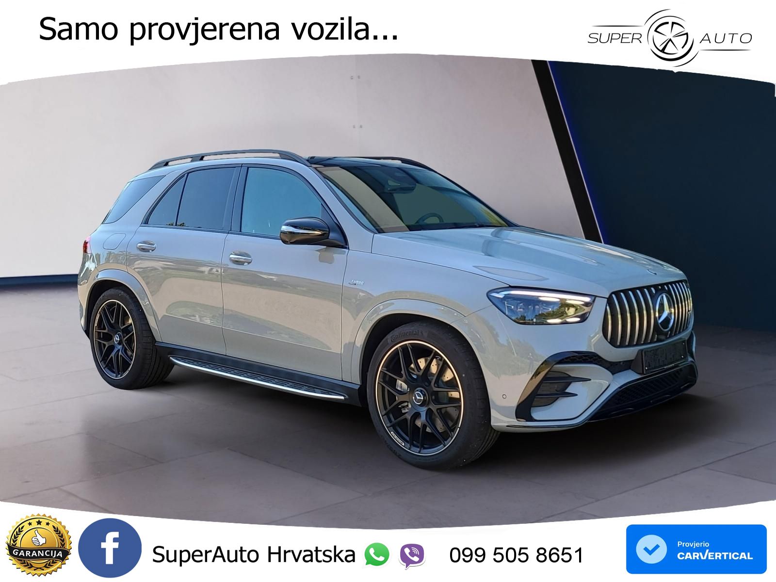 Mercedes AMG GLE 53 (435 KS) EQ Boost 4MATIC+ AMG SPEEDSHIFT TCT 9G LED+GR SJED+ACC