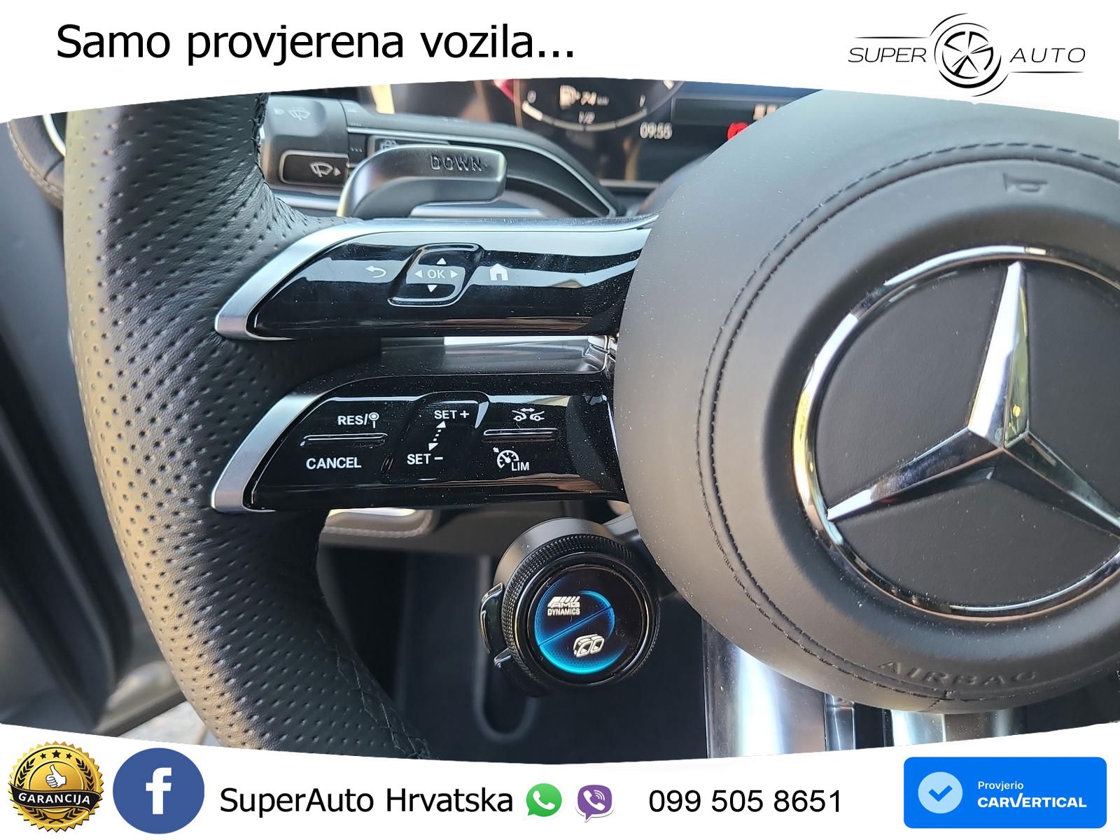 Mercedes AMG GLE 53 (435 KS) EQ Boost 4MATIC+ AMG SPEEDSHIFT TCT 9G LED+GR SJED+ACC