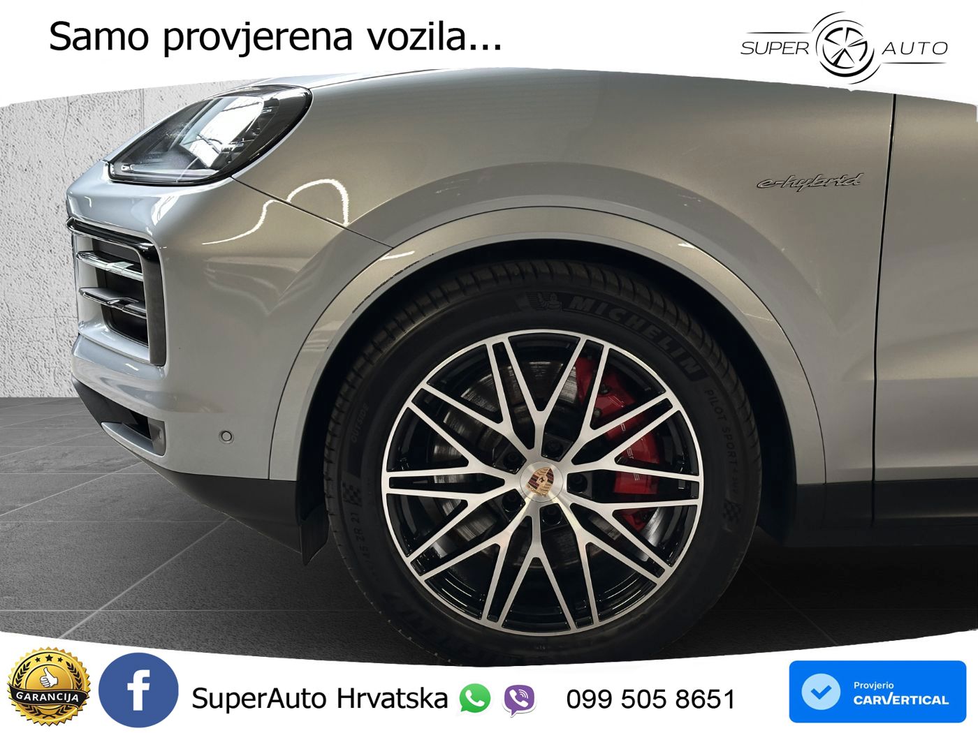 Porsche Cayenne S 3.0 V6 (519 KS) E-Hybrid Tiptronic S
