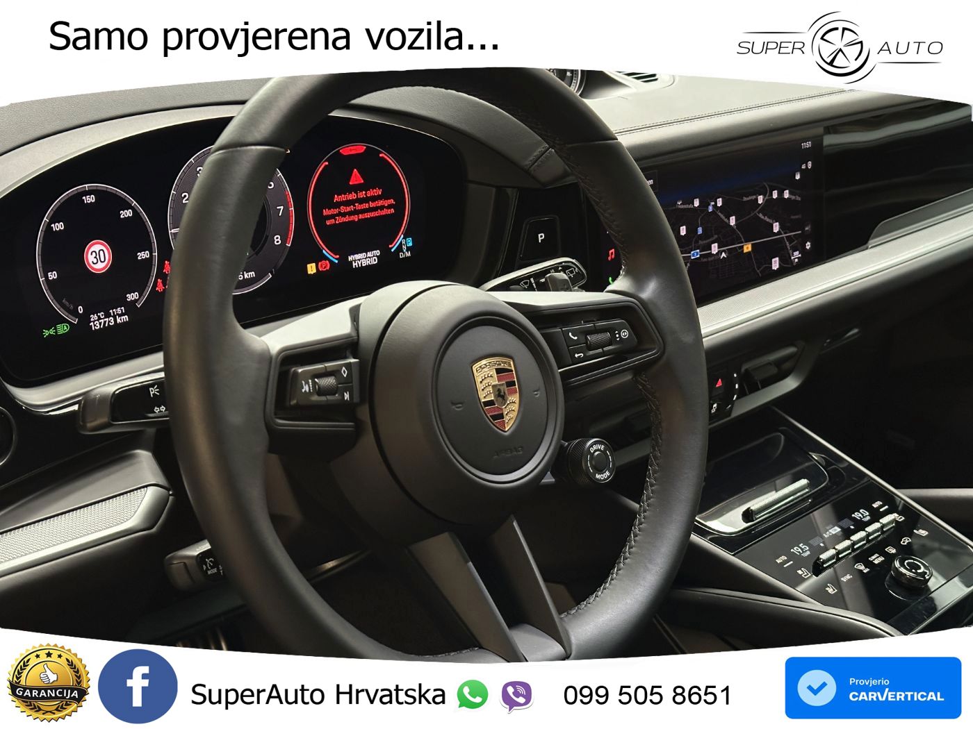 Porsche Cayenne S 3.0 V6 (519 KS) E-Hybrid Tiptronic S