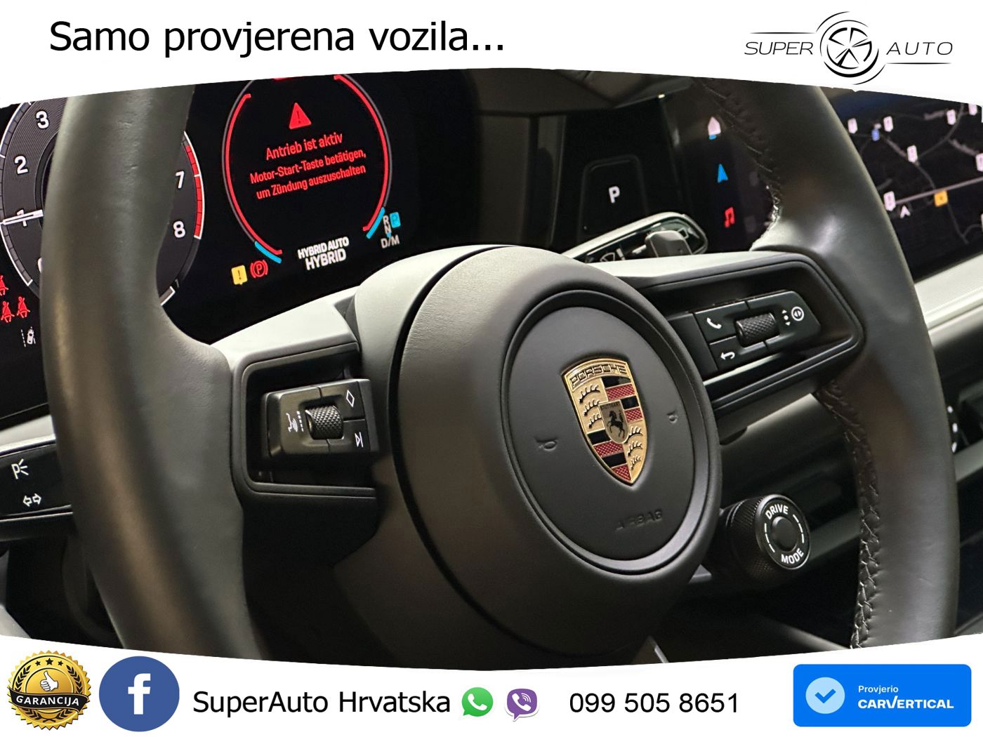 Porsche Cayenne S 3.0 V6 (519 KS) E-Hybrid Tiptronic S