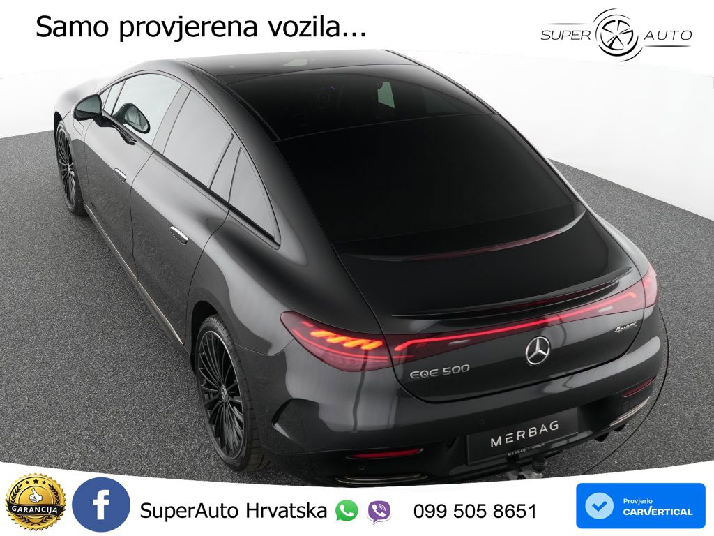 Mercedes EQE 500 100 kWh (408 KS) 4MATIC AMG ACC+HEAD+GR SJED+360+PANO