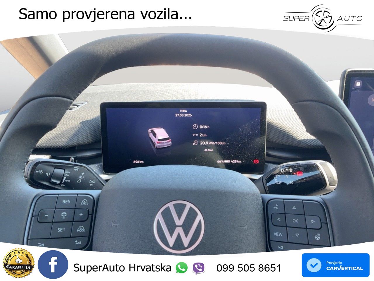 Volkswagen ID.3 79 kWh (231 KS) LED+GR SJED+ACC
