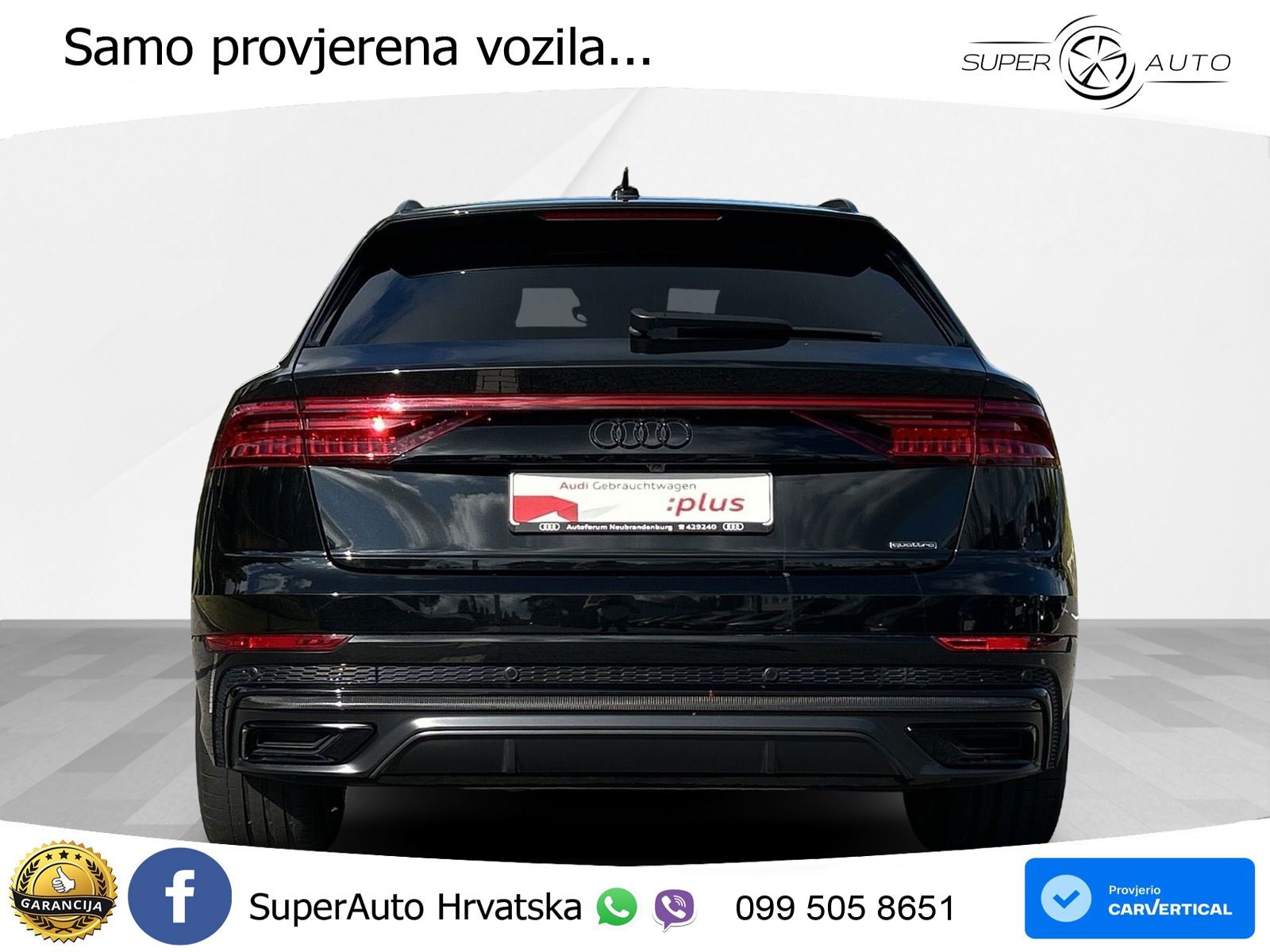 Audi Q8 50 TDI V6 (286 KS) quattro Tiptronic
