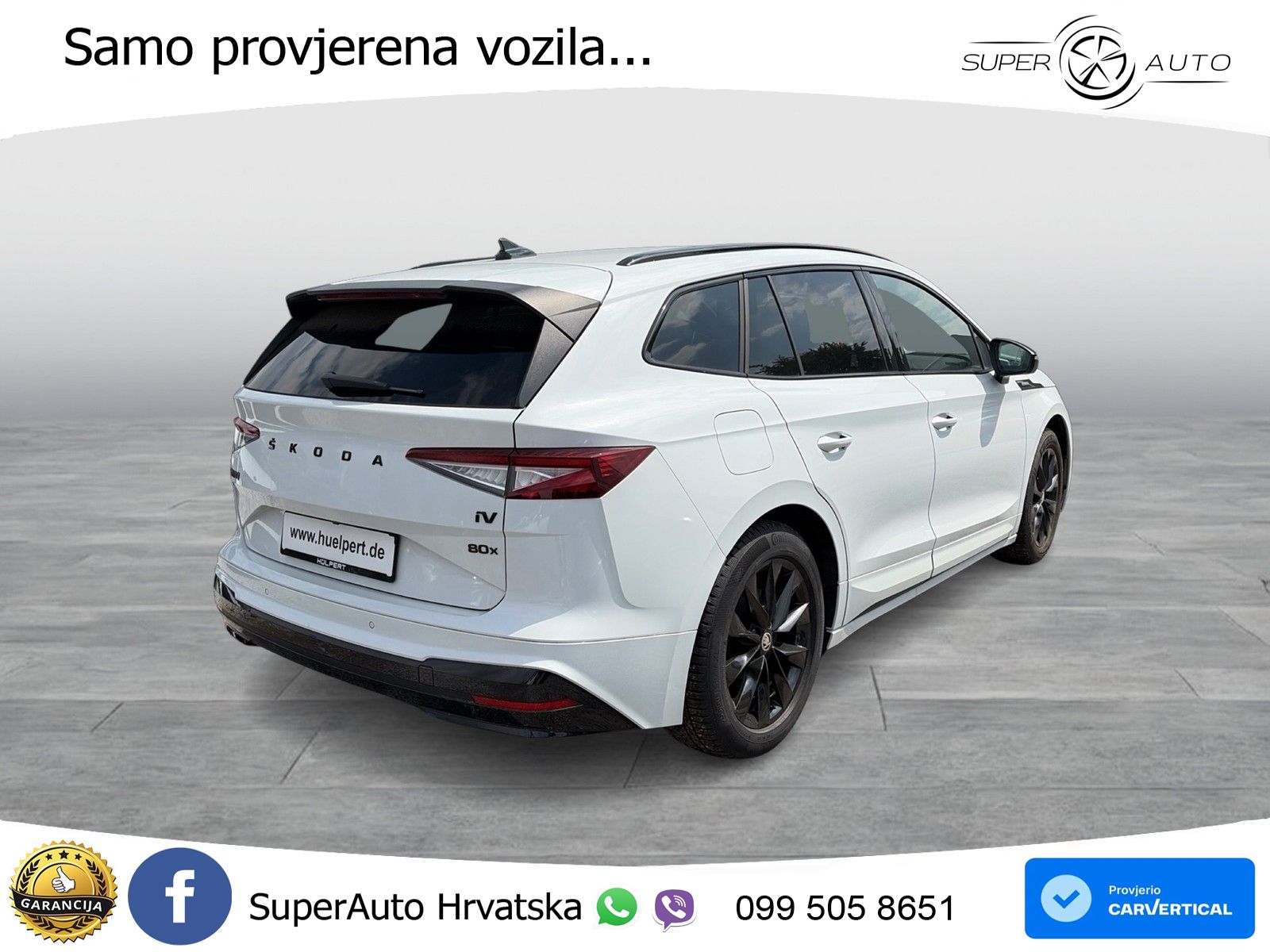 Škoda Enyaq iV 80x 82 kWh (265 KS) AWD SportLine LED+GR SJED+ACC