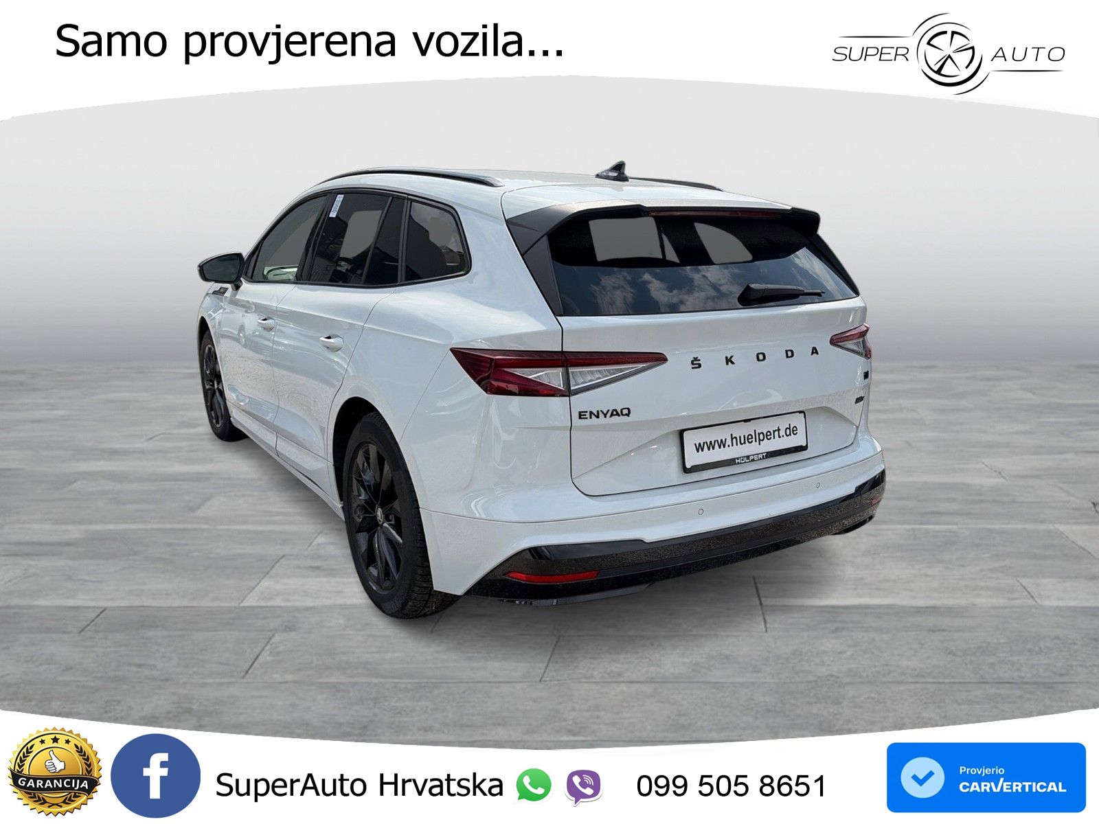 Škoda Enyaq iV 80x 82 kWh (265 KS) AWD SportLine LED+GR SJED+ACC