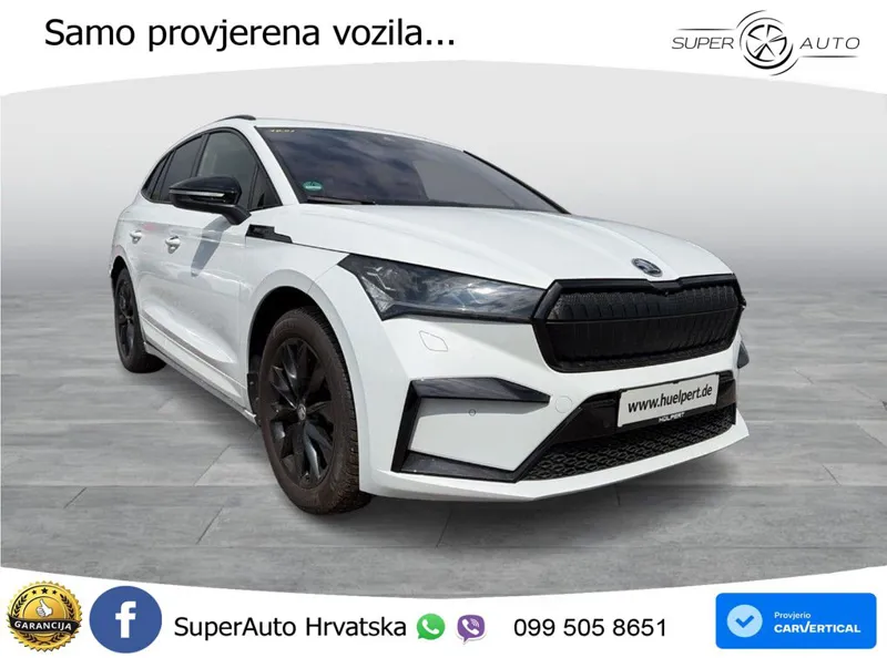 Škoda Enyaq iV 80x 82 kWh (265 KS) AWD SportLine LED+GR SJED+ACC