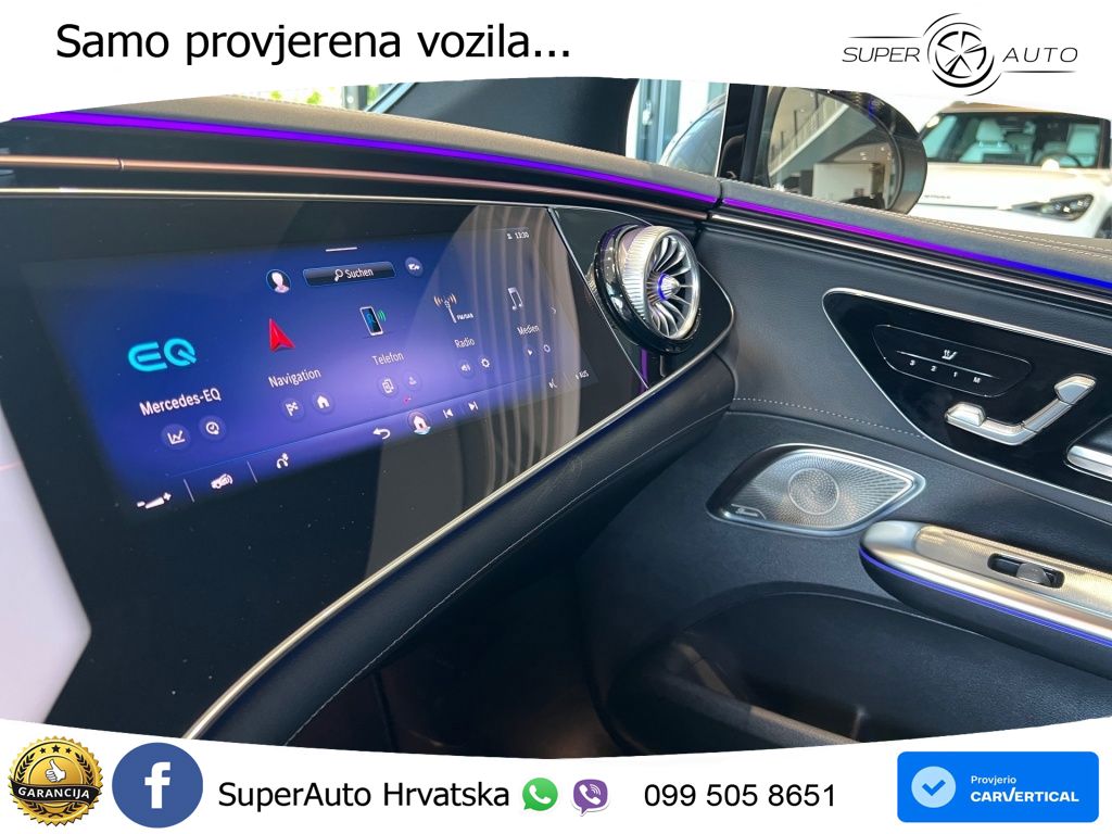 Mercedes EQE 500 100 kWh (408 KS) 4MATIC AMG LED+GR SJED+ACC