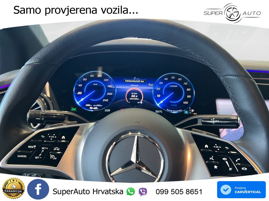 Mercedes EQE 500 100 kWh (408 KS) 4MATIC AMG LED+GR SJED+ACC