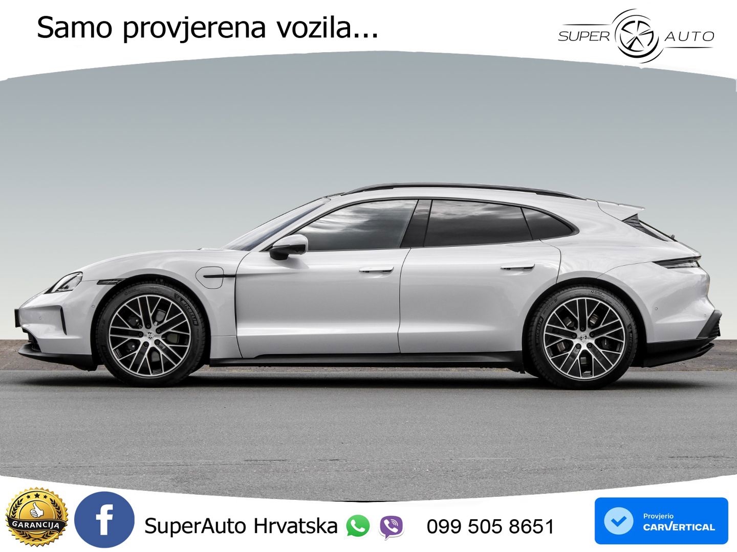 Porsche Taycan Sport Turismo 105 kWh (435 KS)