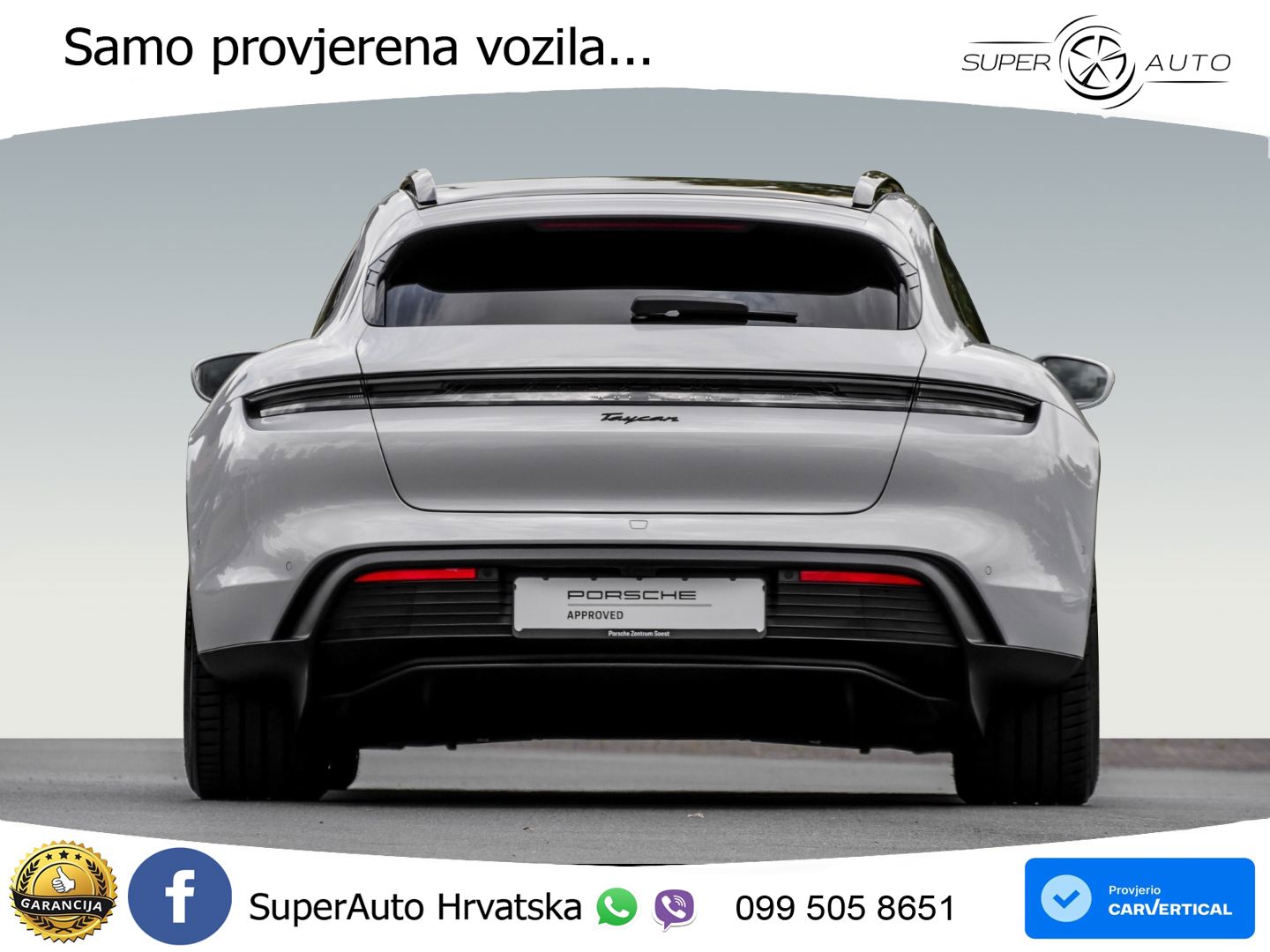 Porsche Taycan Sport Turismo 105 kWh (435 KS)