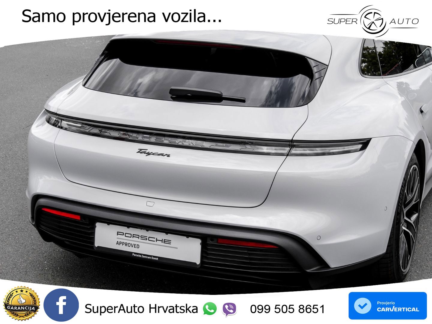 Porsche Taycan Sport Turismo 105 kWh (435 KS)