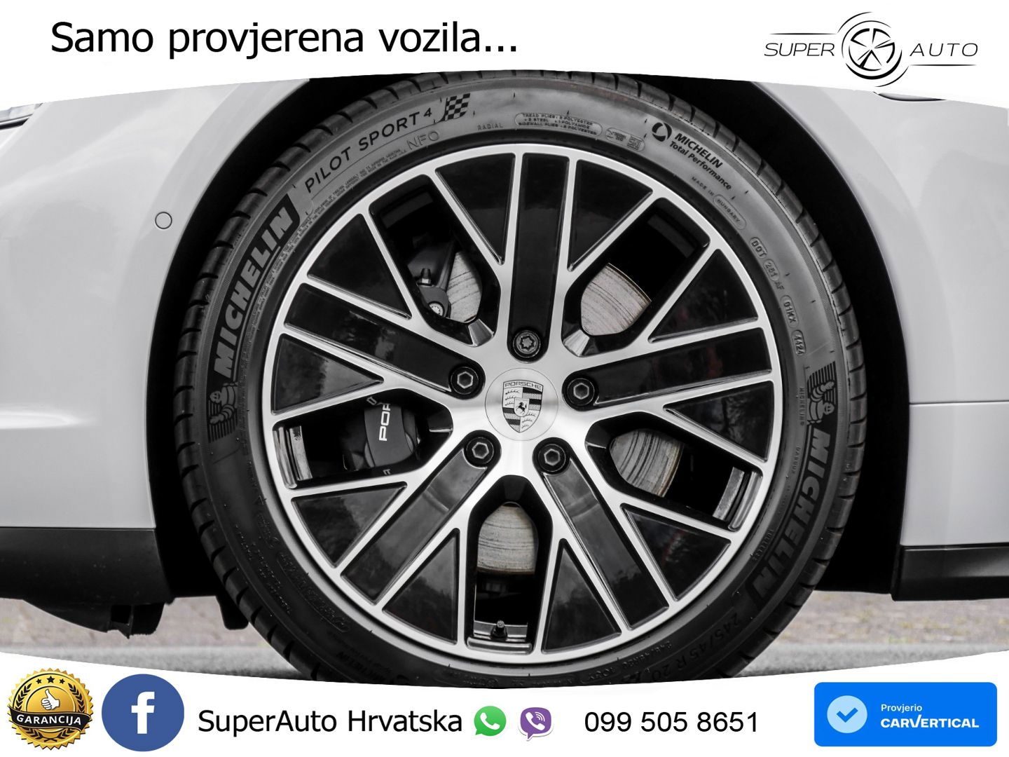 Porsche Taycan Sport Turismo 105 kWh (435 KS)