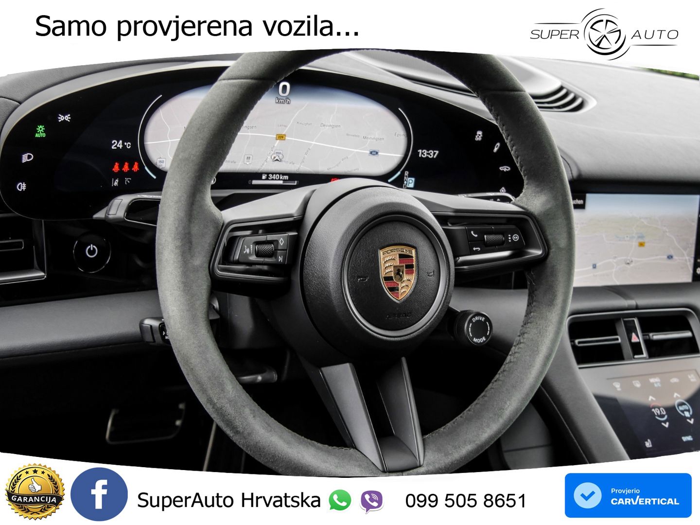 Porsche Taycan Sport Turismo 105 kWh (435 KS)