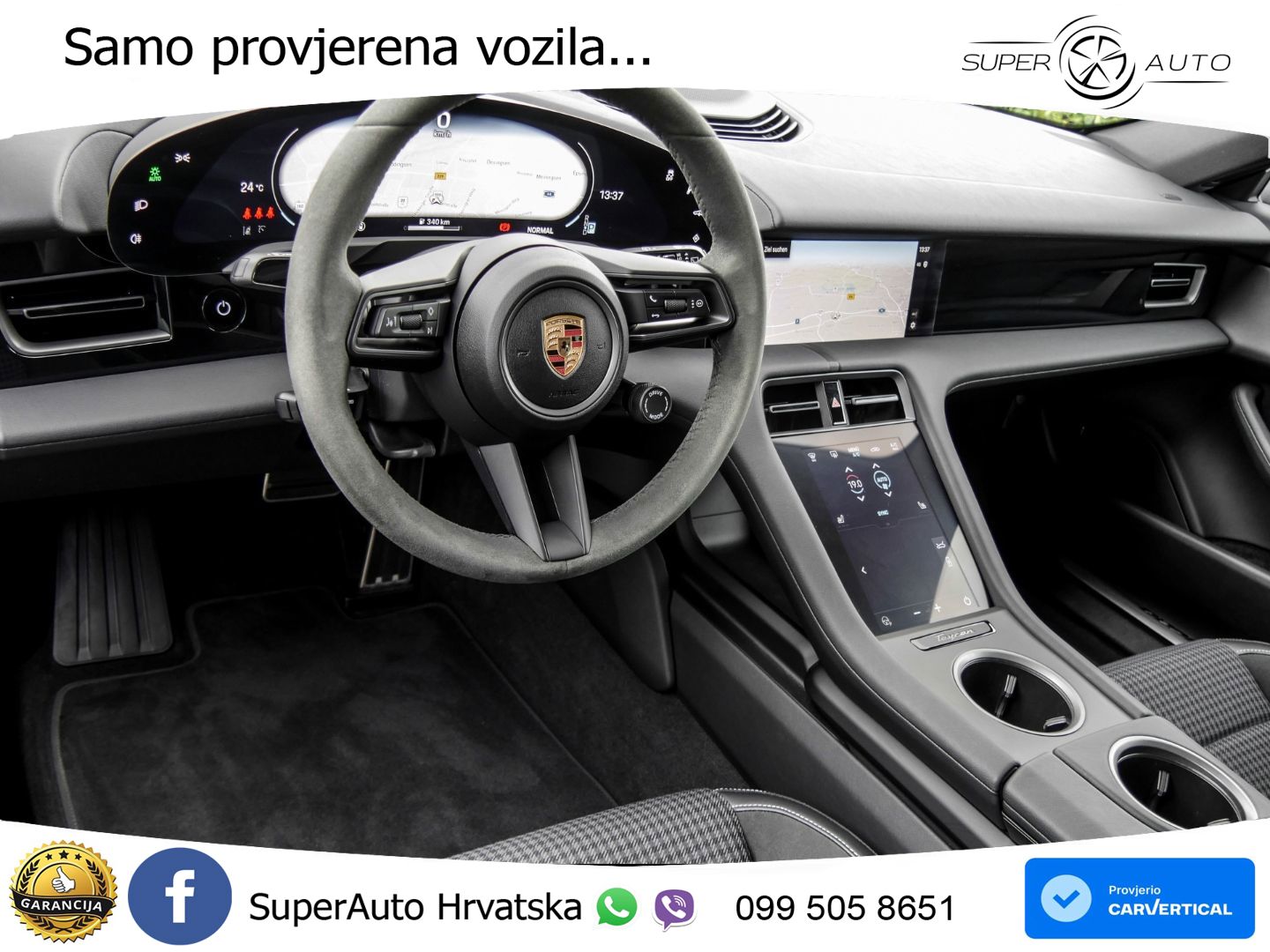 Porsche Taycan Sport Turismo 105 kWh (435 KS)