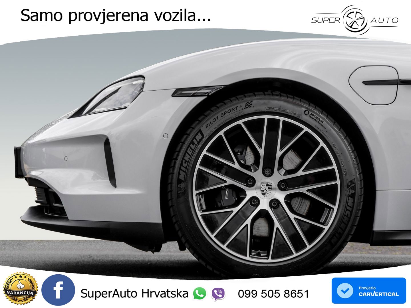 Porsche Taycan Sport Turismo 105 kWh (435 KS)