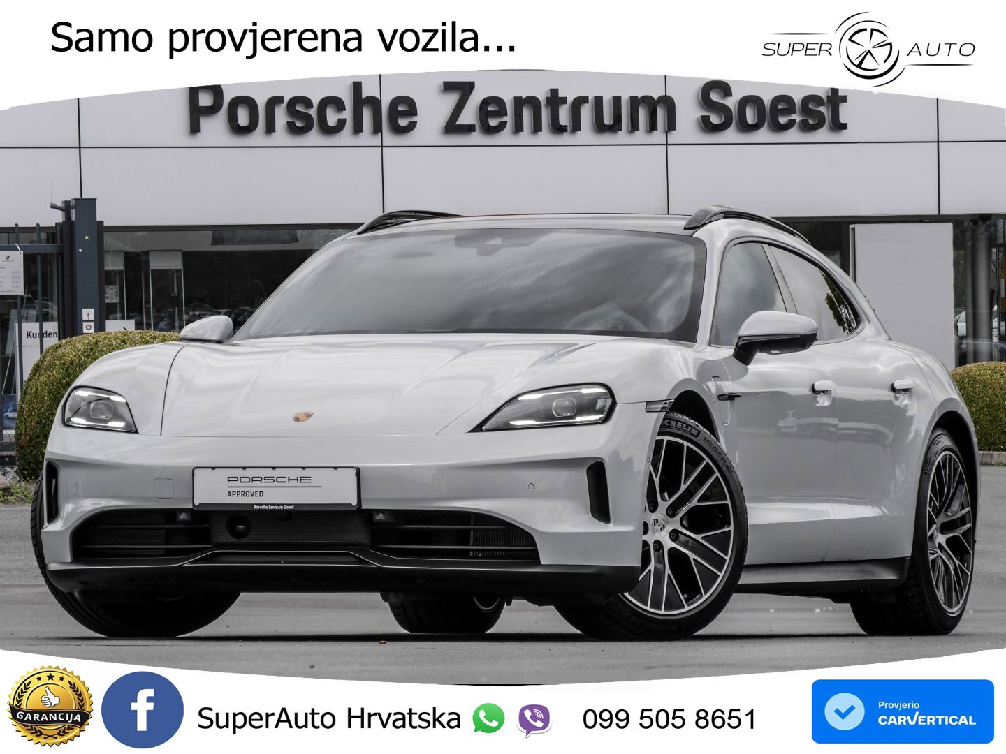 Porsche Taycan Sport Turismo 105 kWh (435 KS)