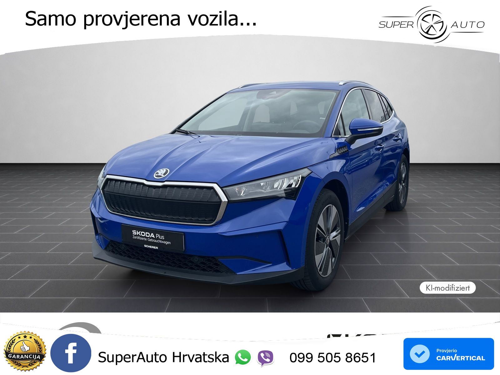 Škoda Enyaq 85 82 kWh (286 KS) LED+GR SJED+ACC
