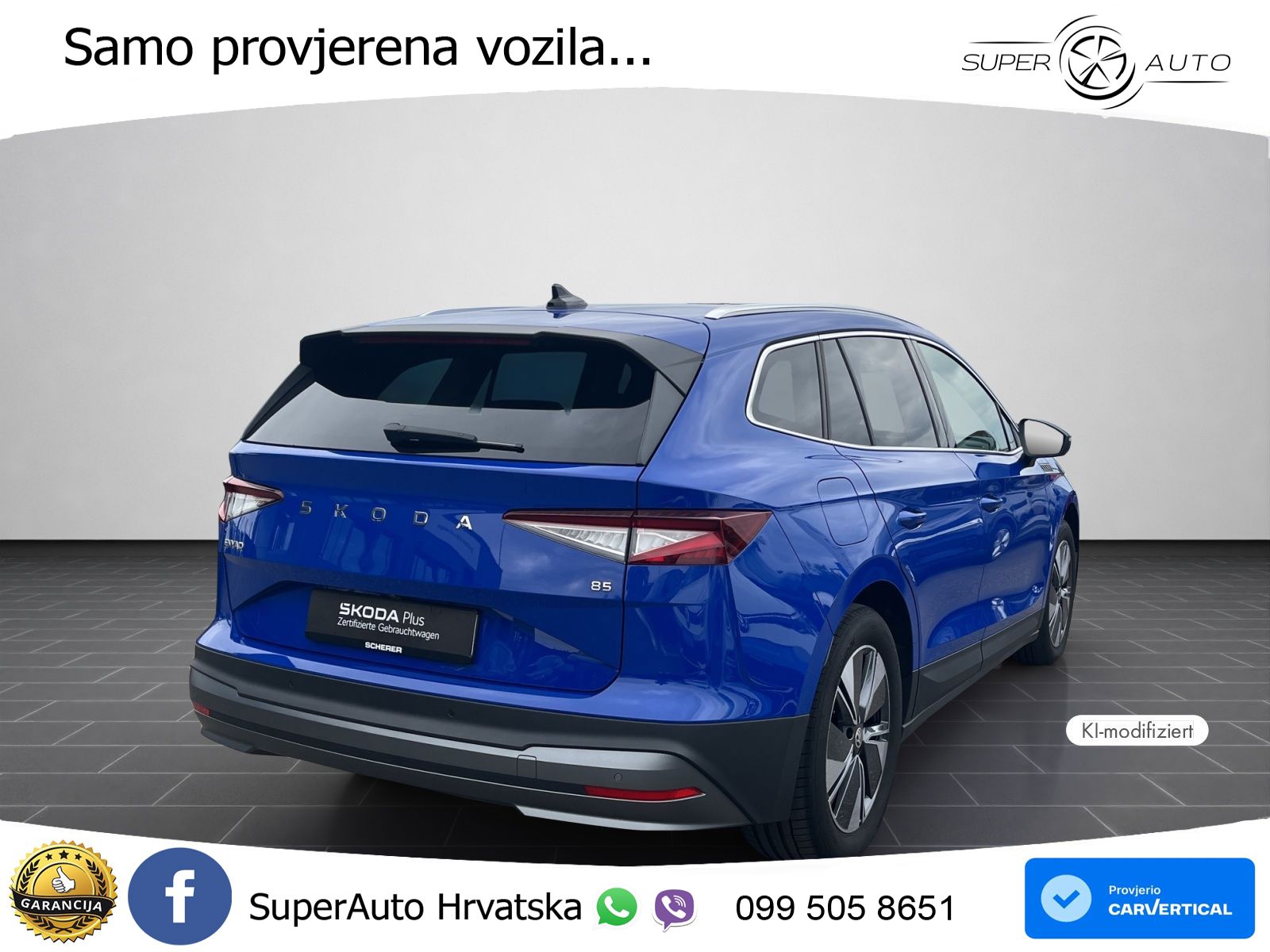 Škoda Enyaq 85 82 kWh (286 KS) LED+GR SJED+ACC