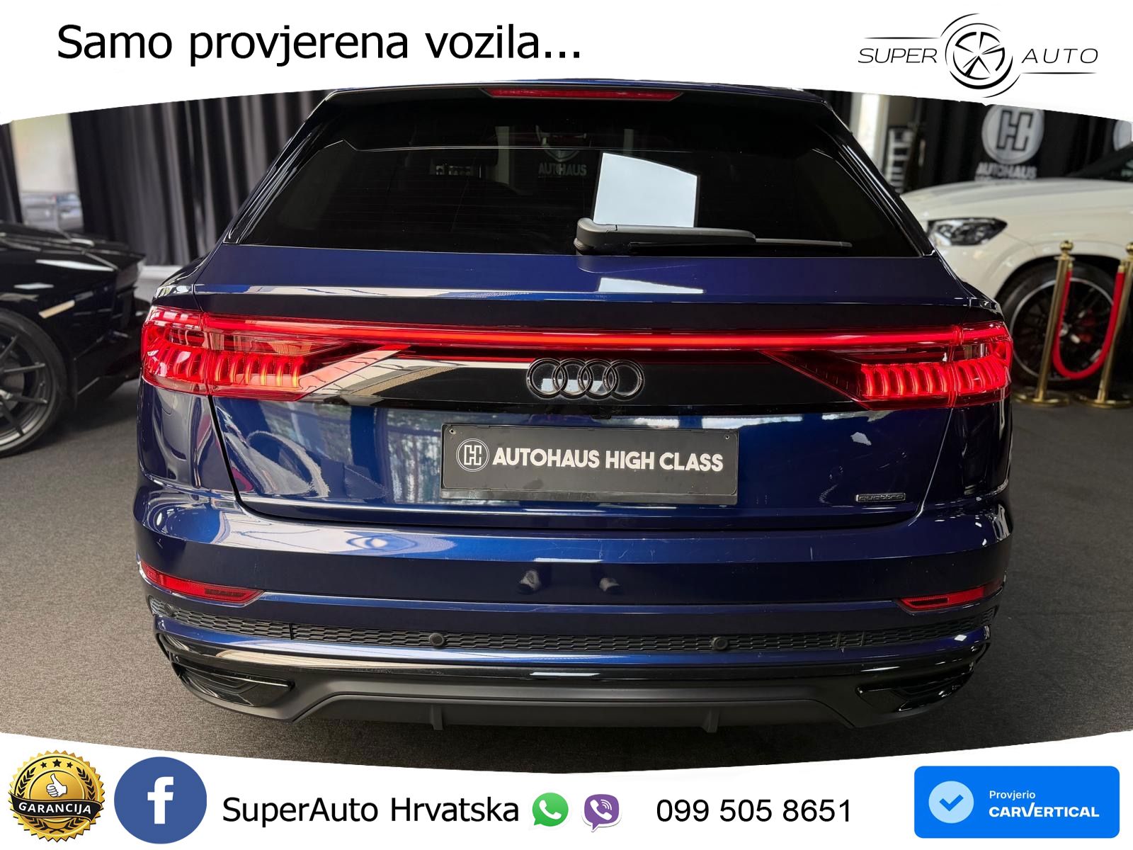 Audi Q8 50 TDI V6 (286 KS) quattro Tiptronic
