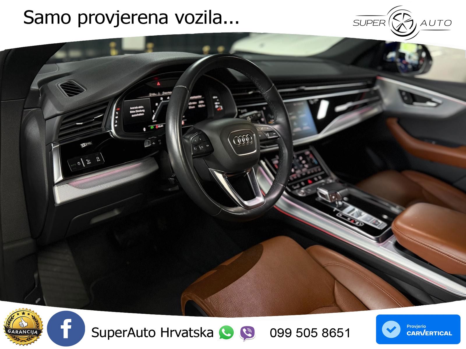 Audi Q8 50 TDI V6 (286 KS) quattro Tiptronic