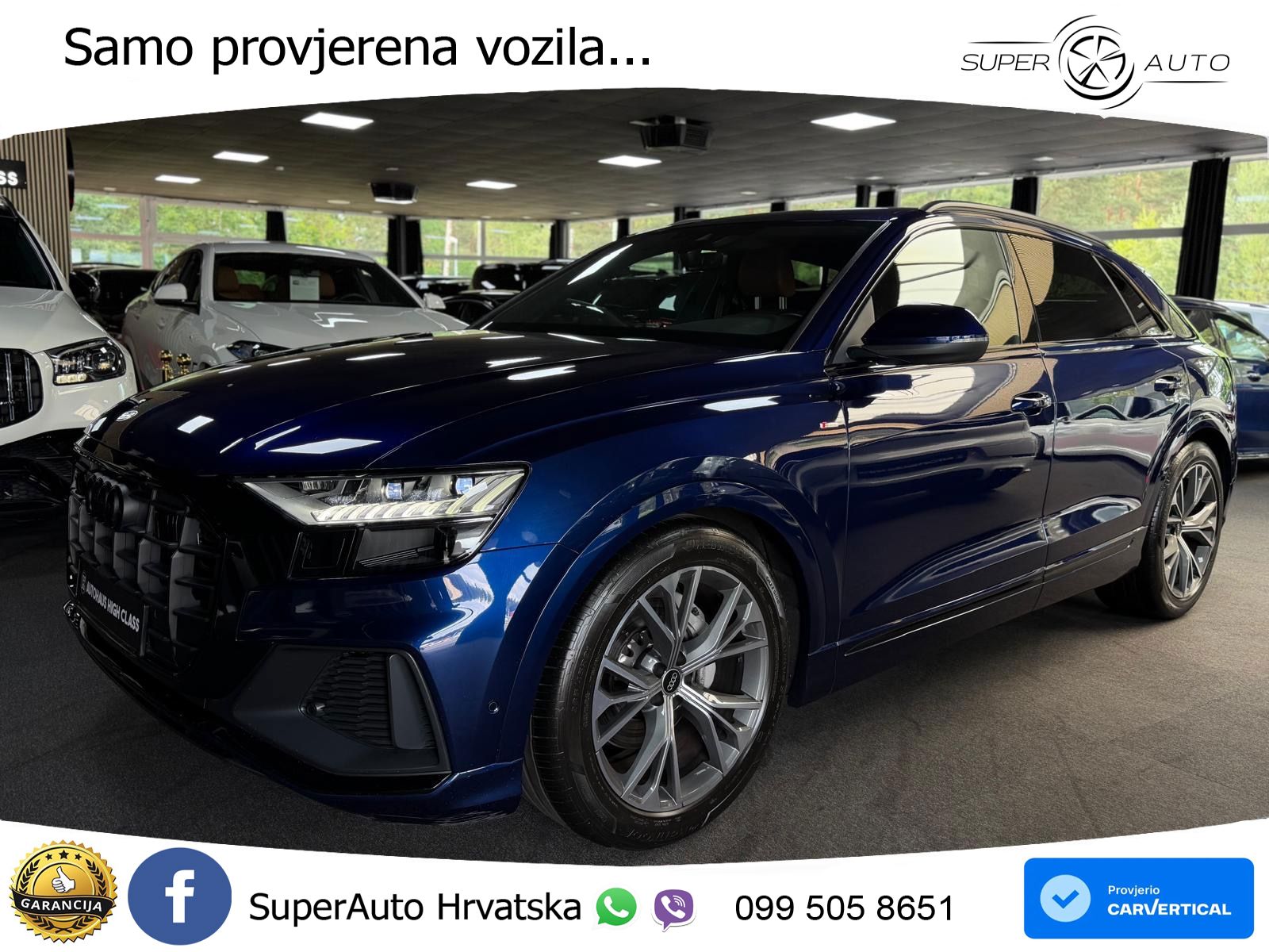 Audi Q8 50 TDI V6 (286 KS) quattro Tiptronic