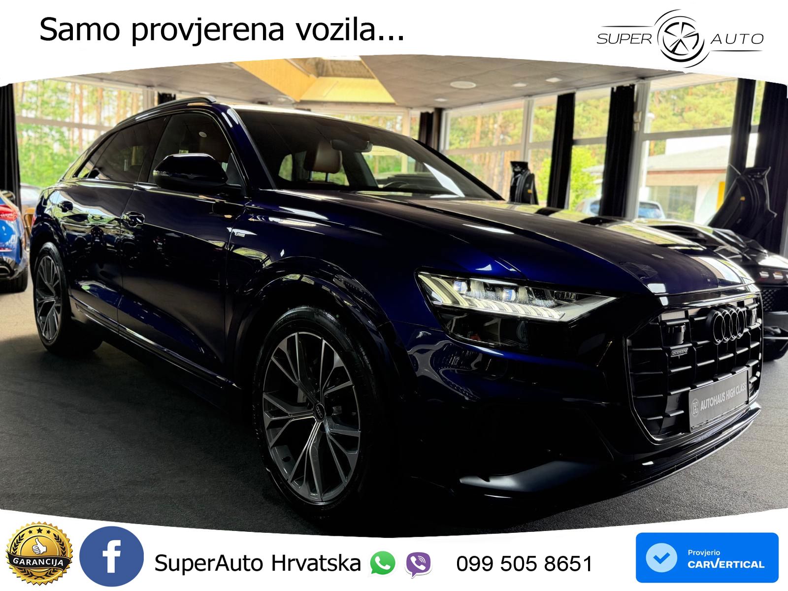 Audi Q8 50 TDI V6 (286 KS) quattro Tiptronic