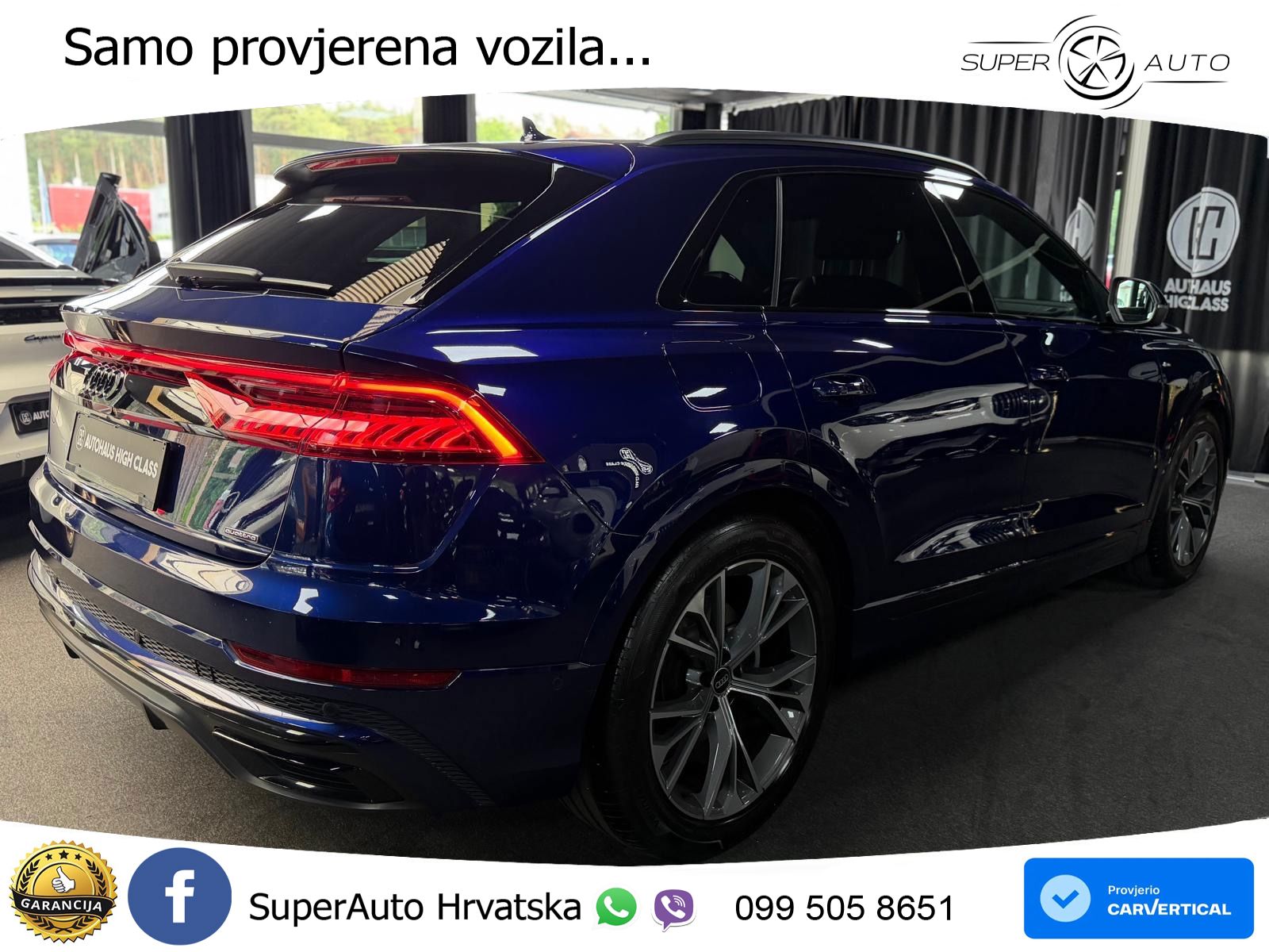 Audi Q8 50 TDI V6 (286 KS) quattro Tiptronic