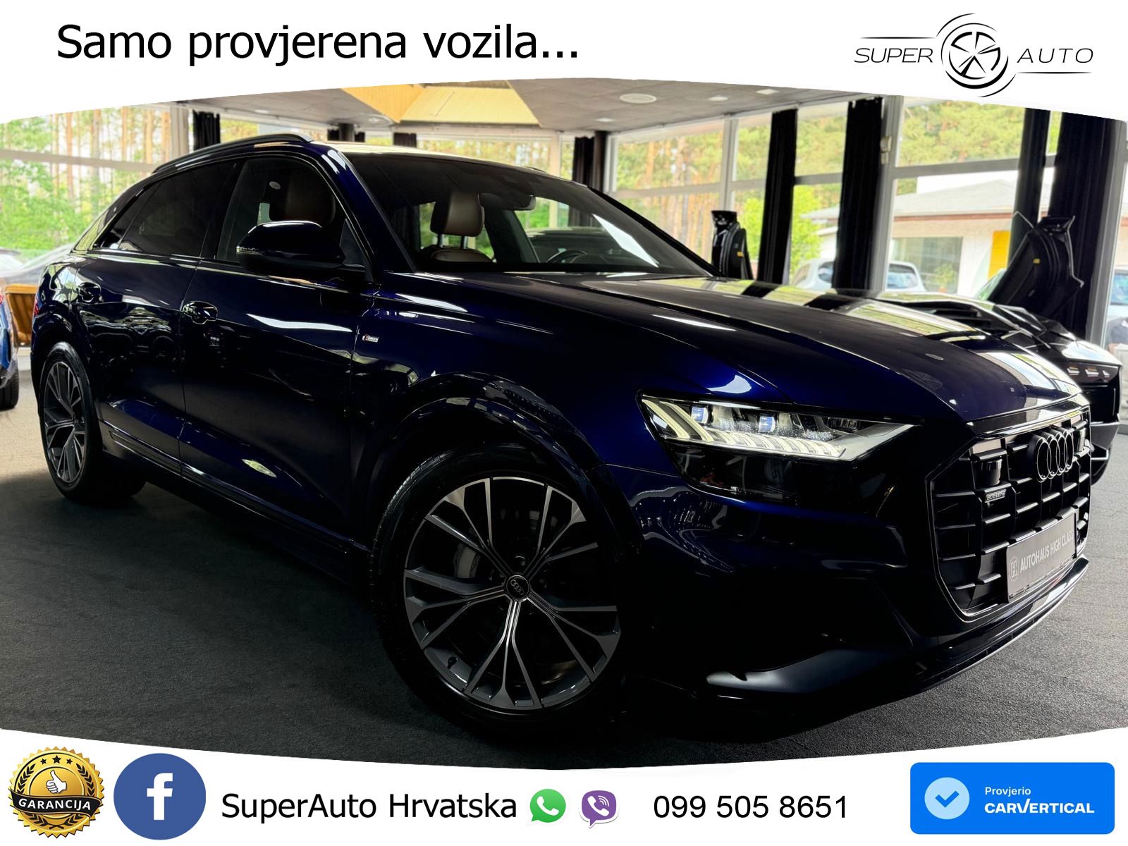Audi Q8 50 TDI V6 (286 KS) quattro Tiptronic