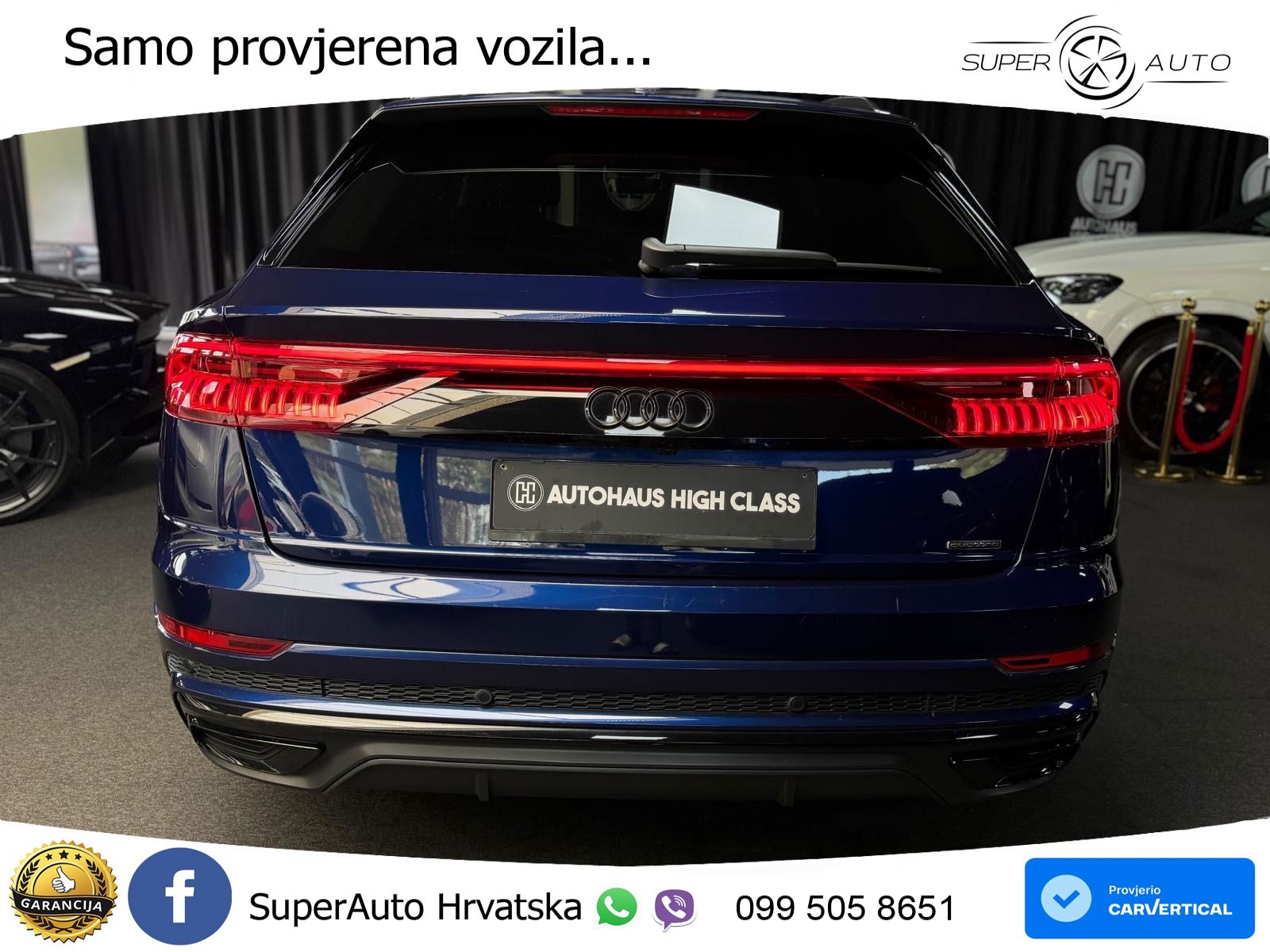 Audi Q8 50 TDI V6 (286 KS) quattro Tiptronic