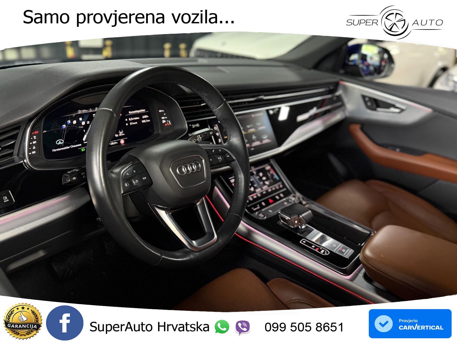 Audi Q8 50 TDI V6 (286 KS) quattro Tiptronic