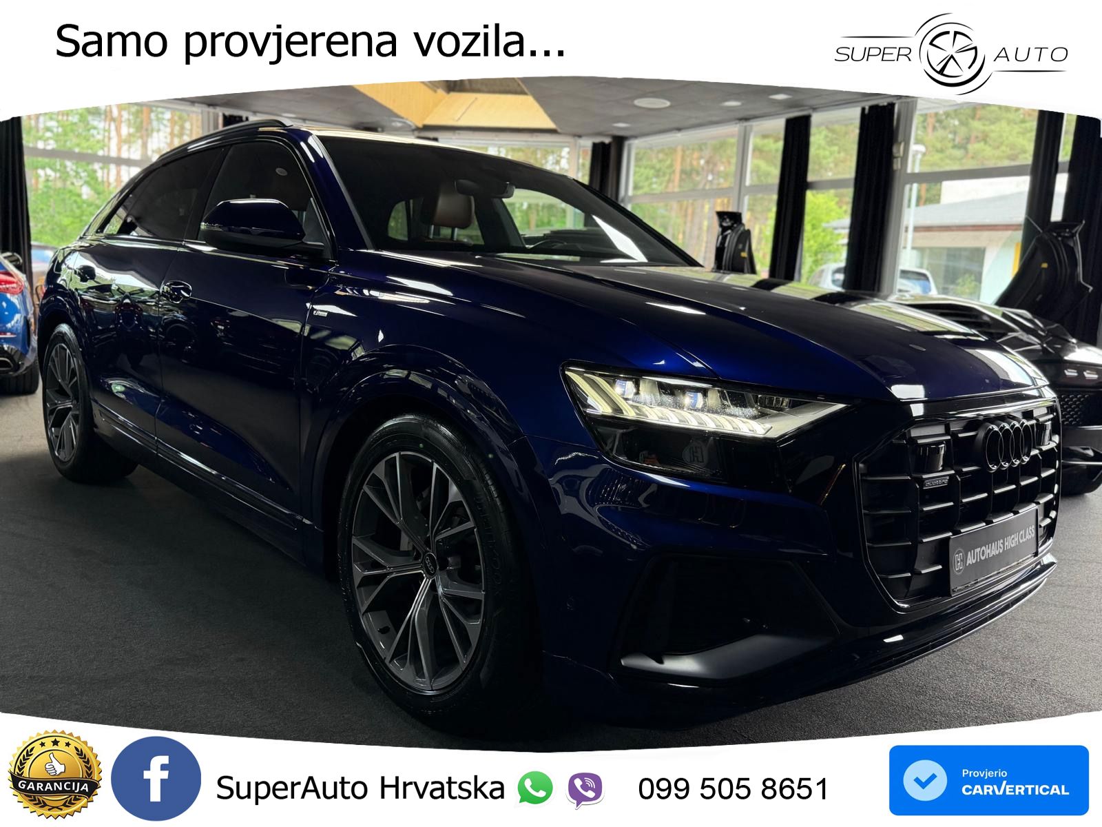 Audi Q8 50 TDI V6 (286 KS) quattro Tiptronic